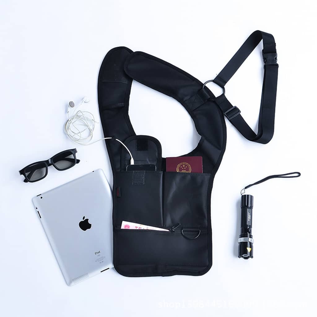 Sac à bandoulière antivol dissimulé sous les aisselles – حقيبة أغراض مضادة لسرقة - Sac à dos et Mode - صورة 6