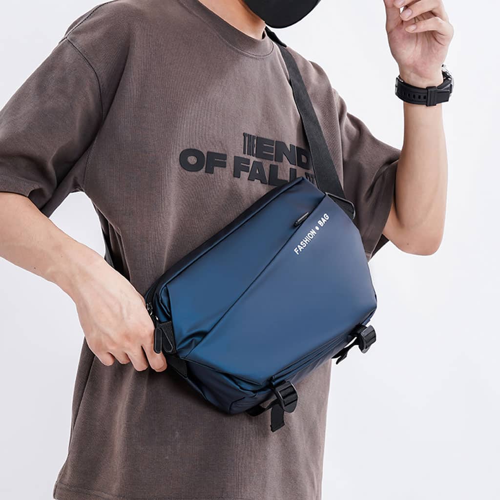 Sac de Poitrine Fashion Bag pour hommes avec bandoulière LX066 – حقيبة أغراض رجالية - Sac à dos et Mode - صورة 7