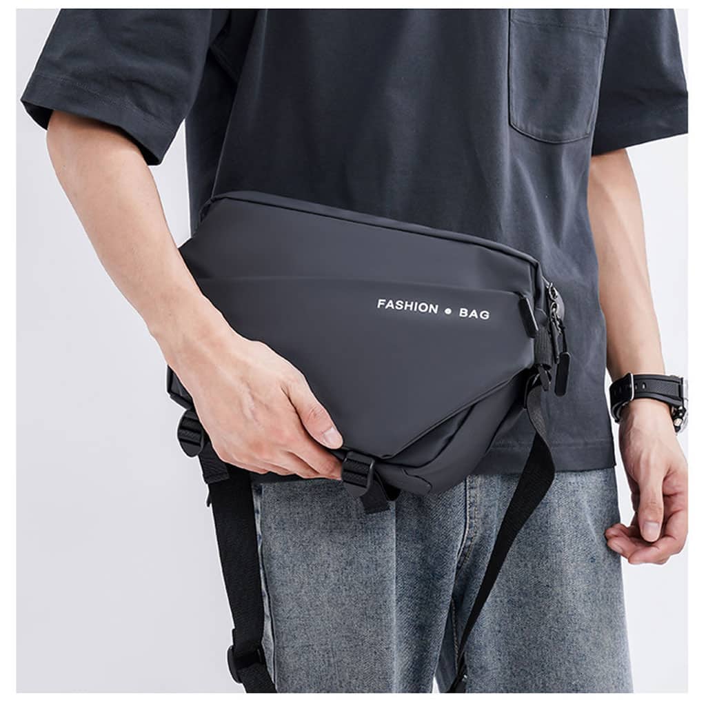 Sac de Poitrine Fashion Bag pour hommes avec bandoulière LX066 – حقيبة أغراض رجالية - Sac à dos et Mode - صورة 9