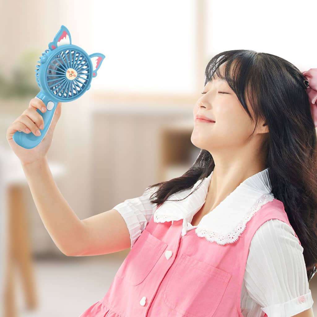 Mini Ventilateur de Poche Design Mignon – مروحة محمولة - Électronique - صورة 4
