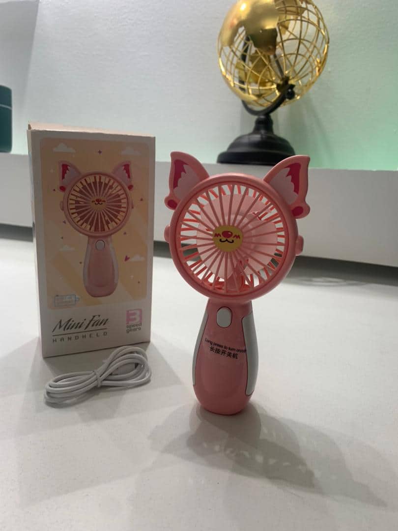 Mini Ventilateur de Poche Design Mignon – مروحة محمولة - Électronique - صورة 8