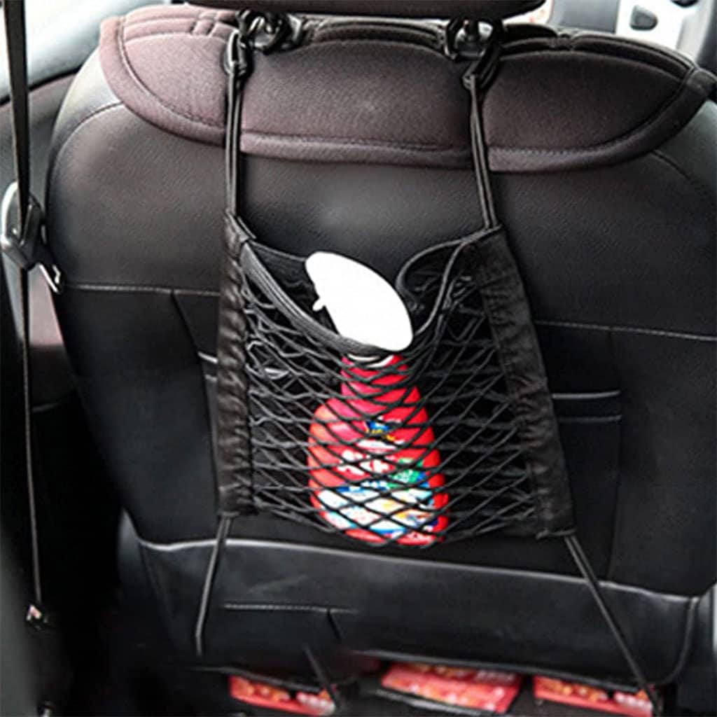 Filet de Rangement Universel en Maille pour Siège Auto – حاجز أطفال ومنظم أغراض - Accessoires Auto/Moto - صورة 5