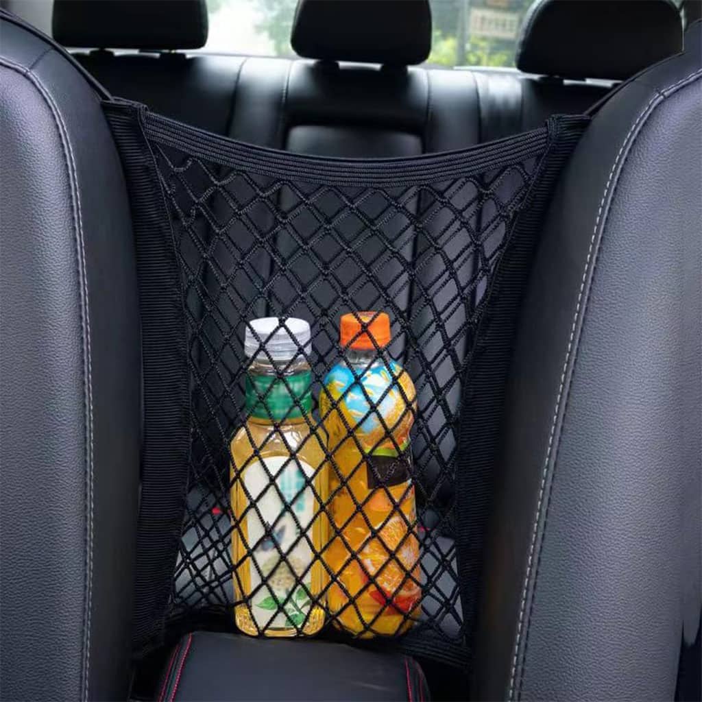 Filet de Rangement Universel en Maille pour Siège Auto – حاجز أطفال ومنظم أغراض - Accessoires Auto/Moto - صورة 6