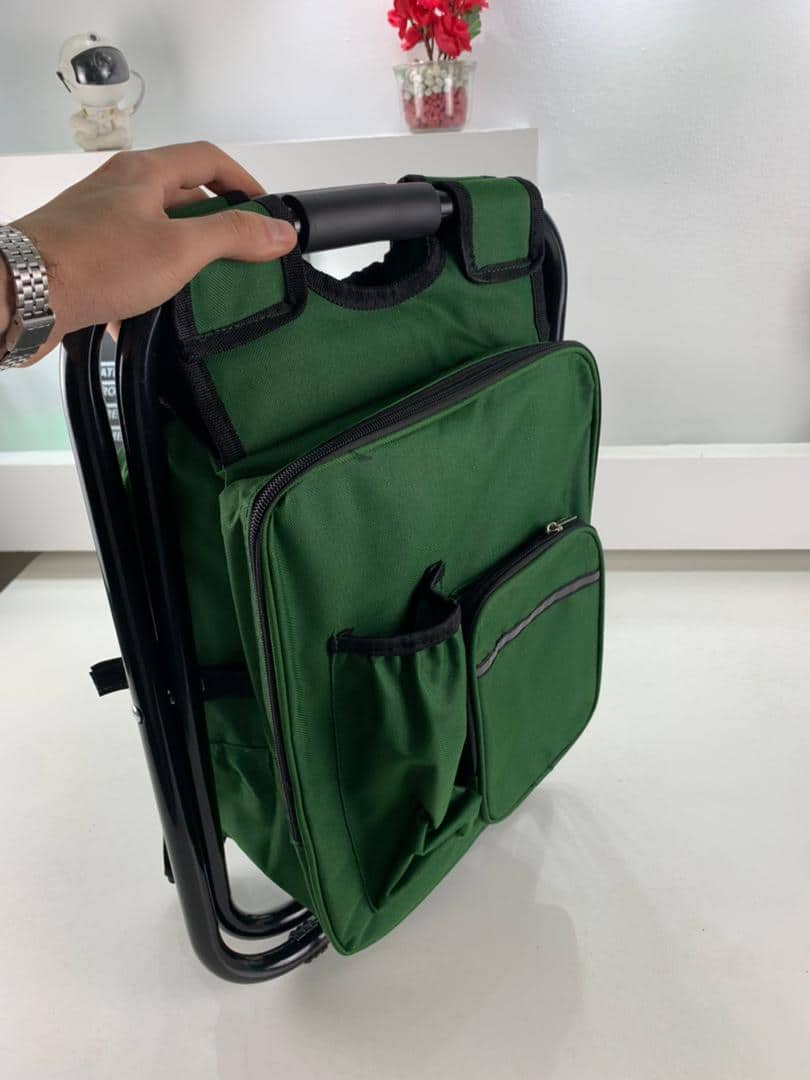 Sac à Dos Isotherme et Chaise Multifonction pour Camping 3en1 – كرسي وحقيبة تخييم - Camping et Randonnée - صورة 14