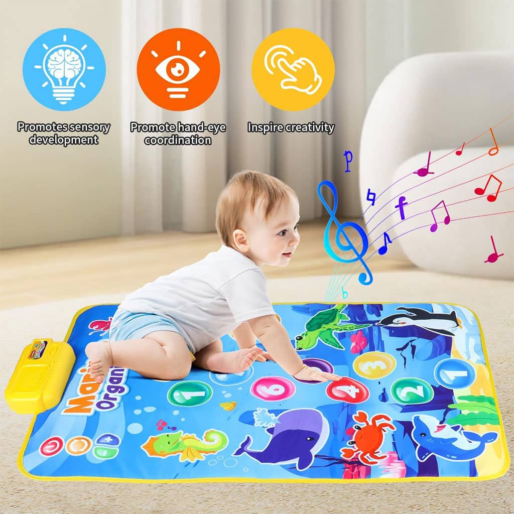 Tapis Musical et Jouet Éducatif pour Enfants 63x43cm – بساط ألعاب للرضع - Jouet & Gaming - صورة 3