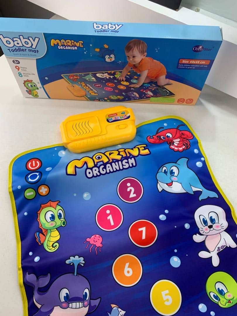 Tapis Musical et Jouet Éducatif pour Enfants 63x43cm – بساط ألعاب للرضع - Jouet & Gaming - صورة 9