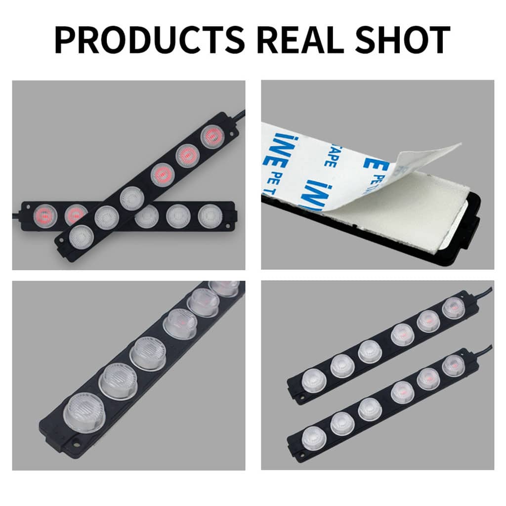 Feux stroboscopiques LED 12-24V 2 Couleur pour Véhicules 1Pcs – مصابيح إشارية ملونة - Accessoires Auto/Moto - صورة 5