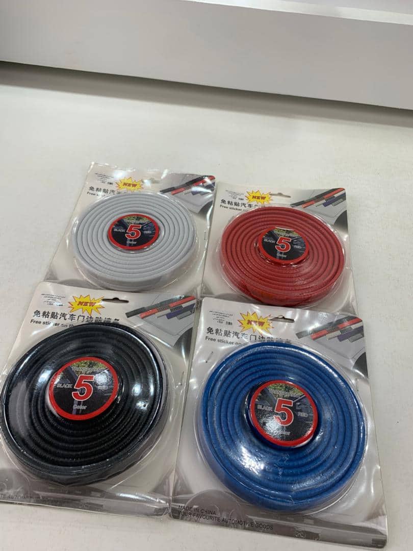 Bande Protection pour Bord Portière de Voiture en Caoutchouc 5m – شريط حماية أبواب السيارة - Accessoires Auto/Moto - صورة 8
