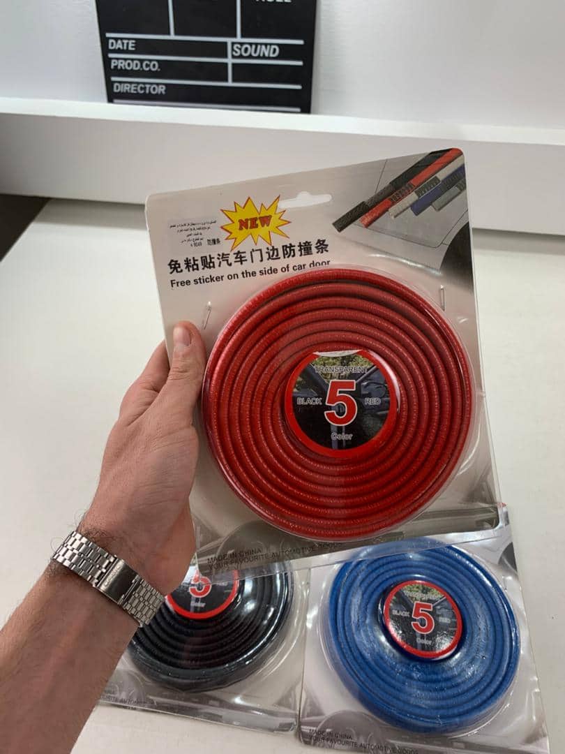 Bande Protection pour Bord Portière de Voiture en Caoutchouc 5m – شريط حماية أبواب السيارة - Accessoires Auto/Moto - صورة 12