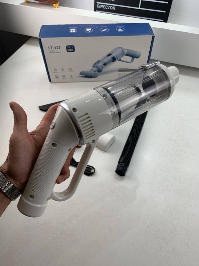 Aspirateur sans Fil Portable avec 4 Têtes Accessoires 9000Pa – مكنسة كهربائية محمولة - Accessoires Auto/Moto - صورة 9