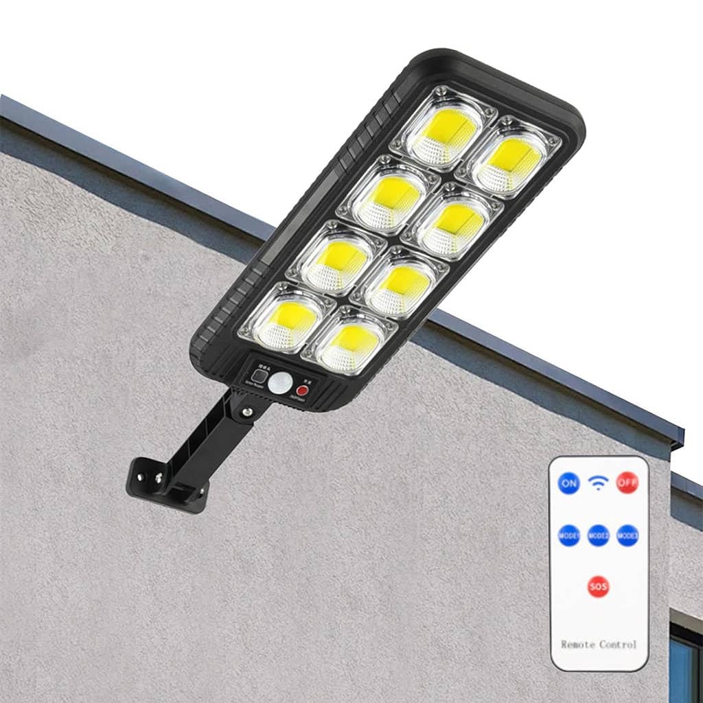 Lampadaires 200LED à énergie solaire étanche IP65 JX200 – مصباح خارجي يعمل بالطاقة الشمسية - Électronique - صورة 4
