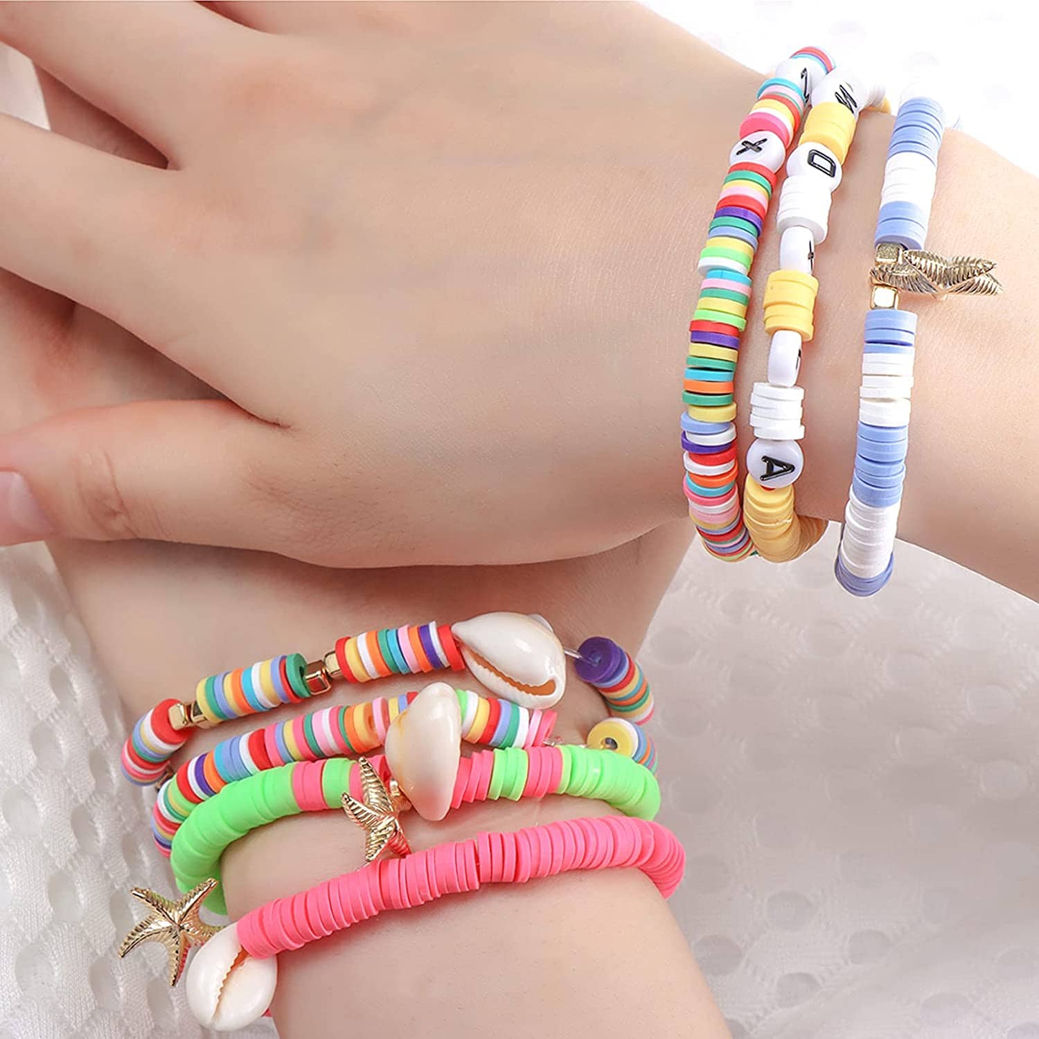 Ensemble de pendentifs en argile pour la fabrication de bijoux enfant - Jouet & Gaming - صورة 3