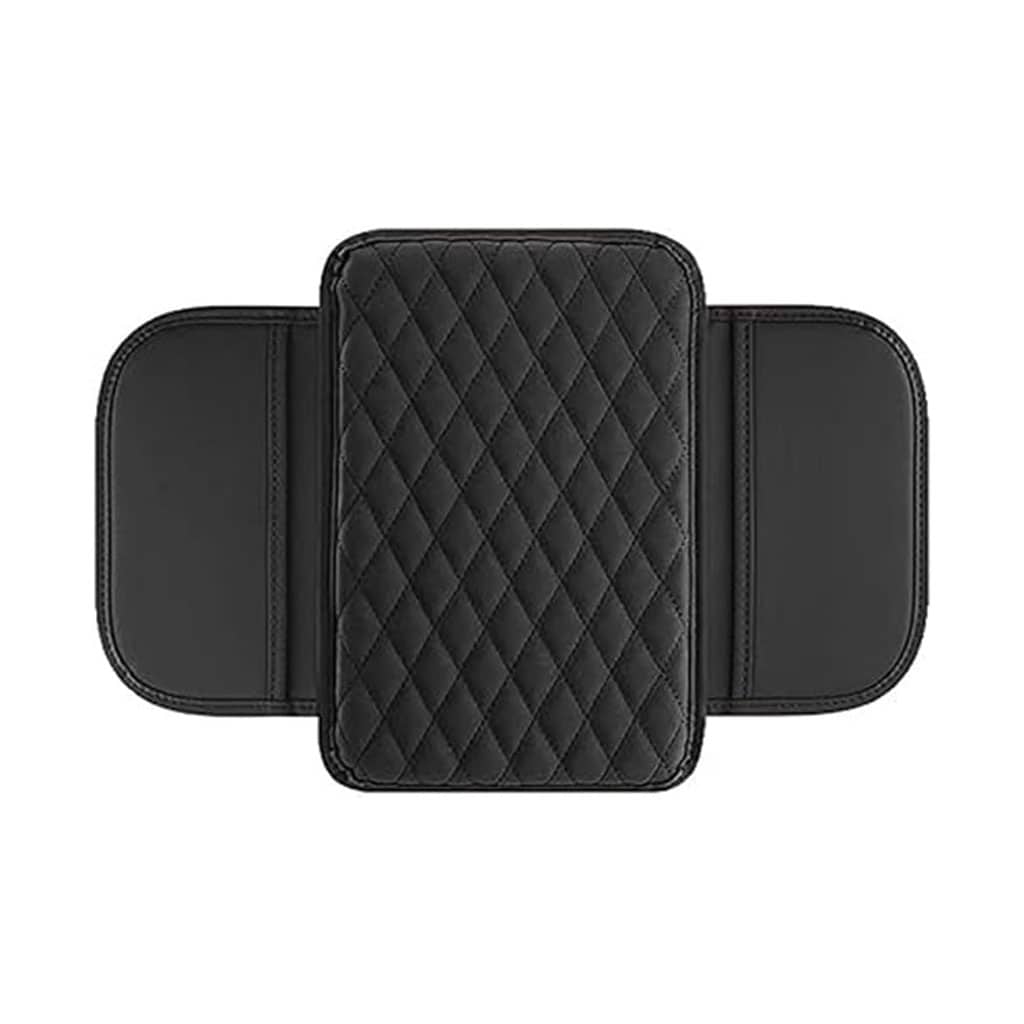 Housse fine pour Accoudoir de voiture en cuir avec 2 sacs de rangement - وسادة مسند الذراع في السيارة - Accessoires Auto/Moto - صورة 9