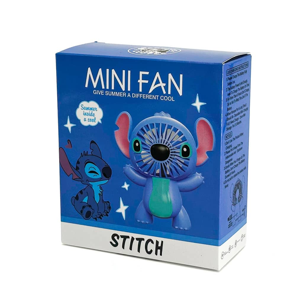 Mini Ventilateur USB Stitch – Design Mignon et Fonctionnel – مروحة محمولة - Électronique - صورة 3