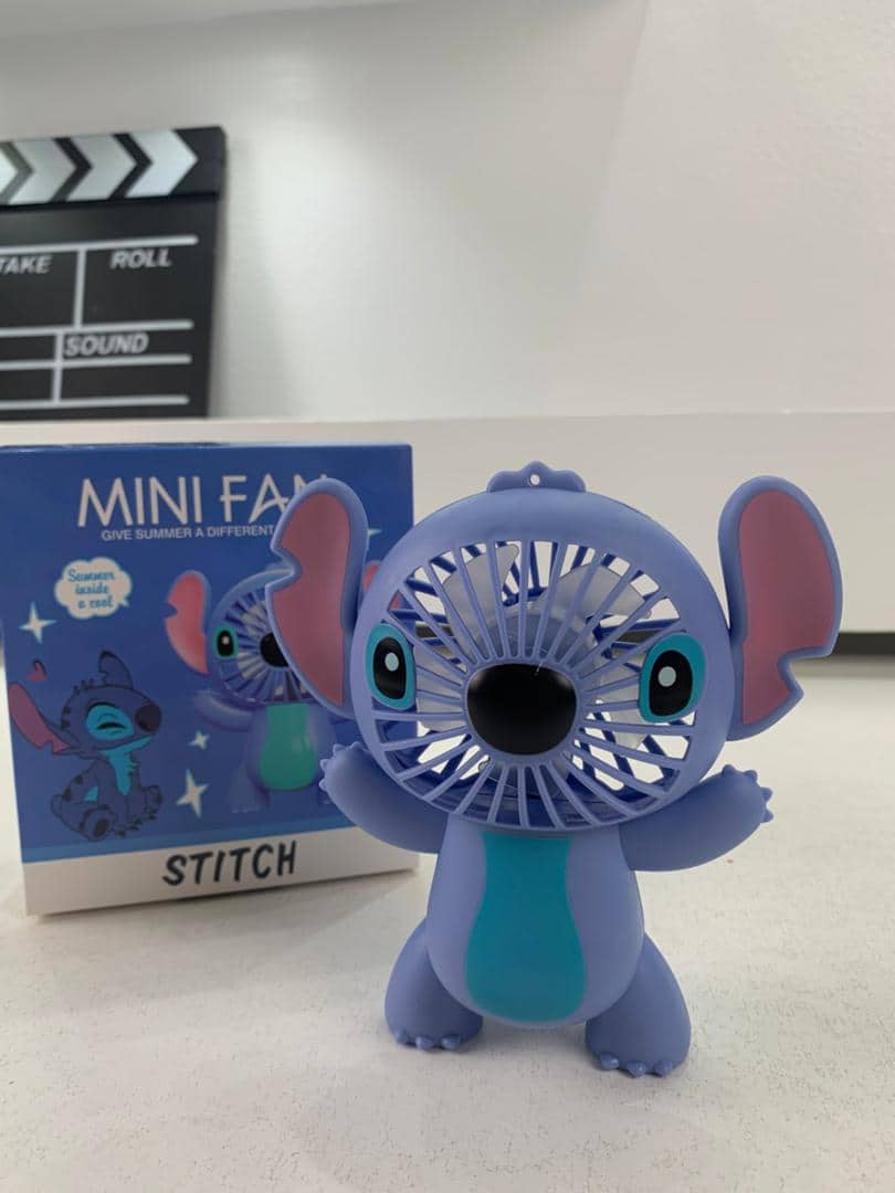 Mini Ventilateur USB Stitch – Design Mignon et Fonctionnel – مروحة محمولة - Électronique - صورة 6