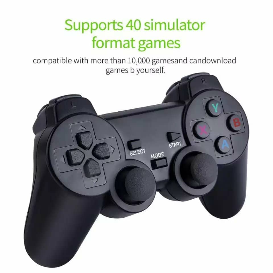 Console de jeu vidéo rétro avec 10000 jeux intégrés +2 manette sans fil 4K HDMI - Jouet & Gaming - صورة 3