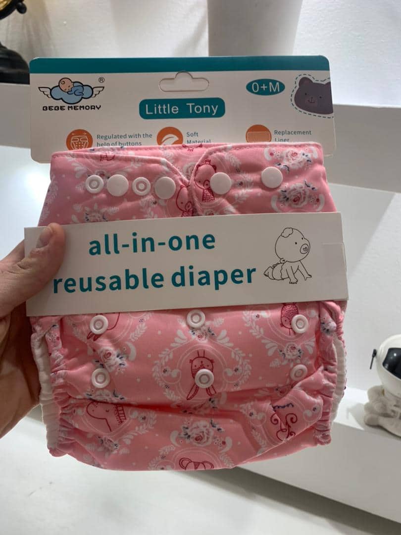 Couche bébé lavable et réutilisable pour Plage et Piscine – حفاضة الرضيع للمسبح - Maternité - صورة 10