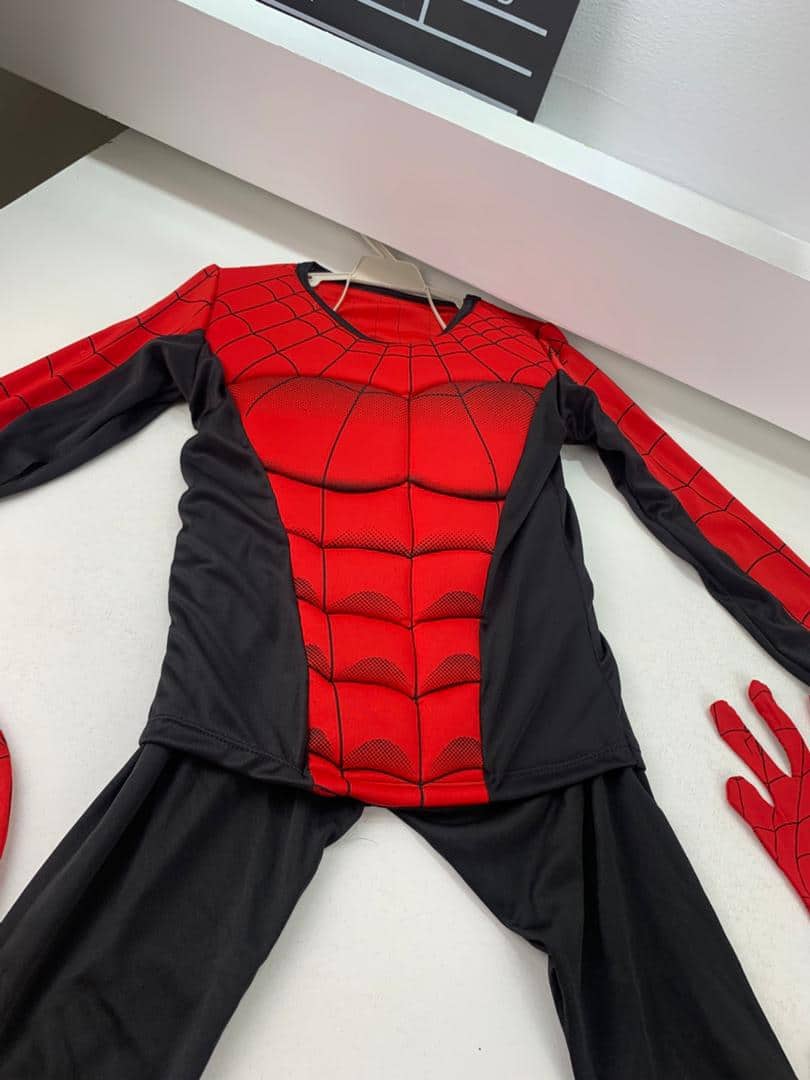 Tenue de Deguisement Spiderman Complet 5PCS Pour Enfants – بدلة سبايدرمان - Jouet & Gaming - صورة 2