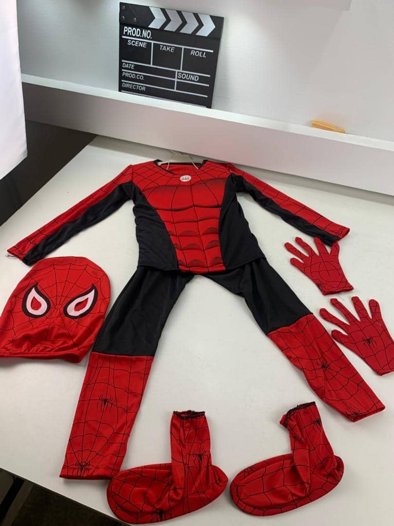 Tenue de Deguisement Spiderman Complet 5PCS Pour Enfants – بدلة سبايدرمان - Jouet & Gaming - صورة 4