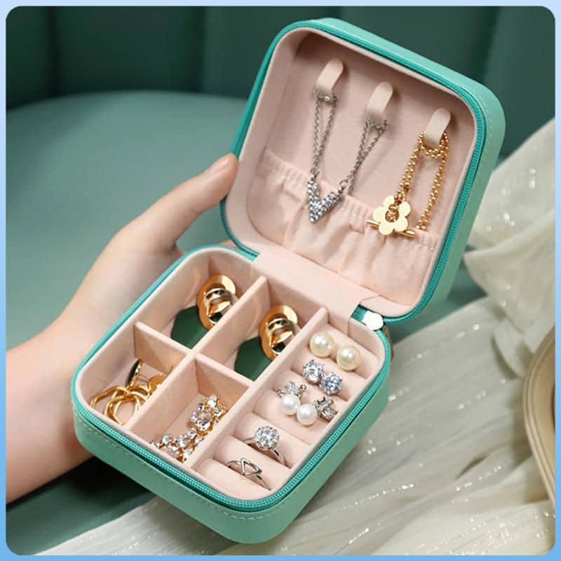 Firla Mini Boîte à Bijoux en cuir avec fermeture éclair – علبة تنظيم المجوهرات - Soins et Beauté - صورة 4