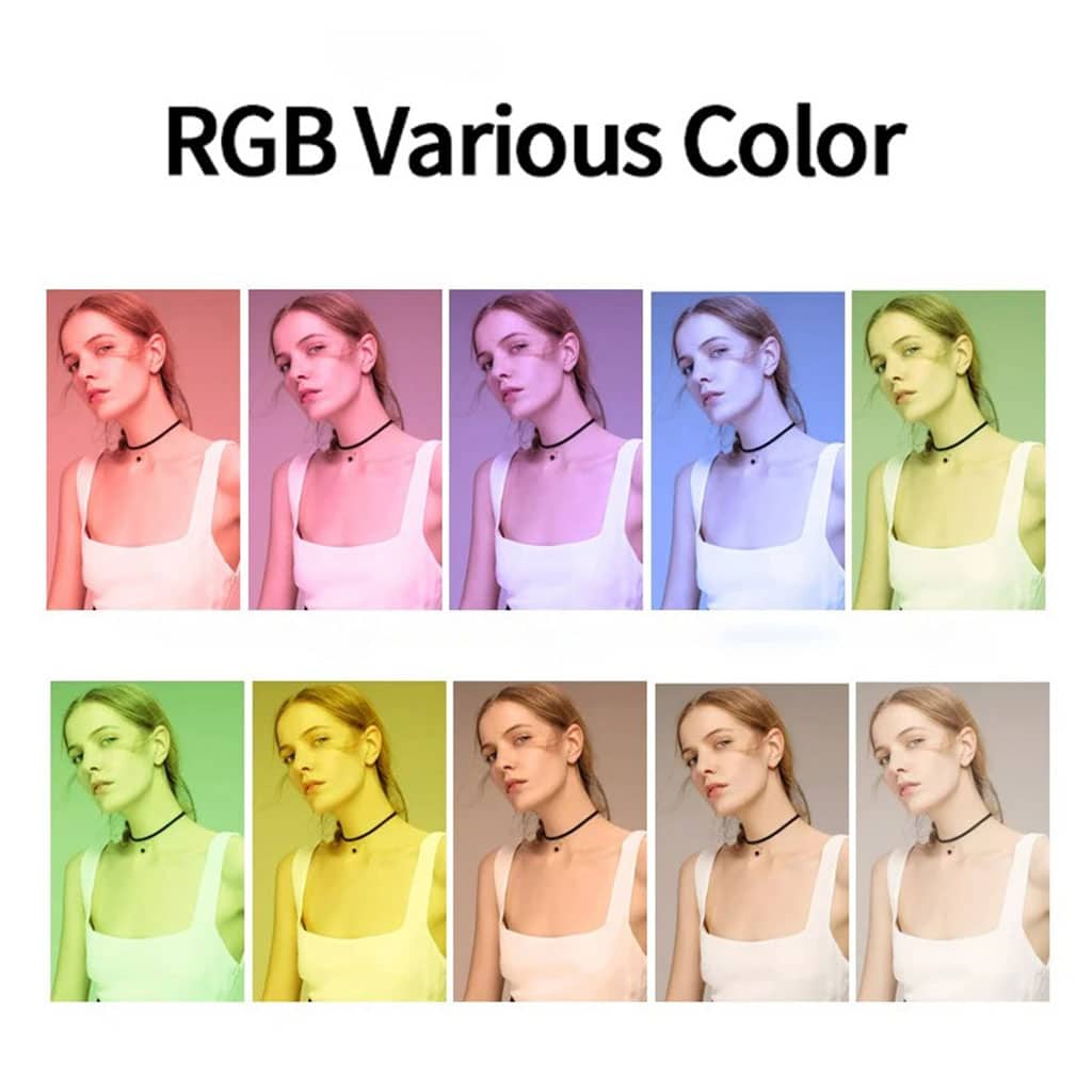 Lampe Selfie RGB Fil Light 3000-9900K U80PRO – مصباح لصناع المحتوى - Électronique - صورة 4