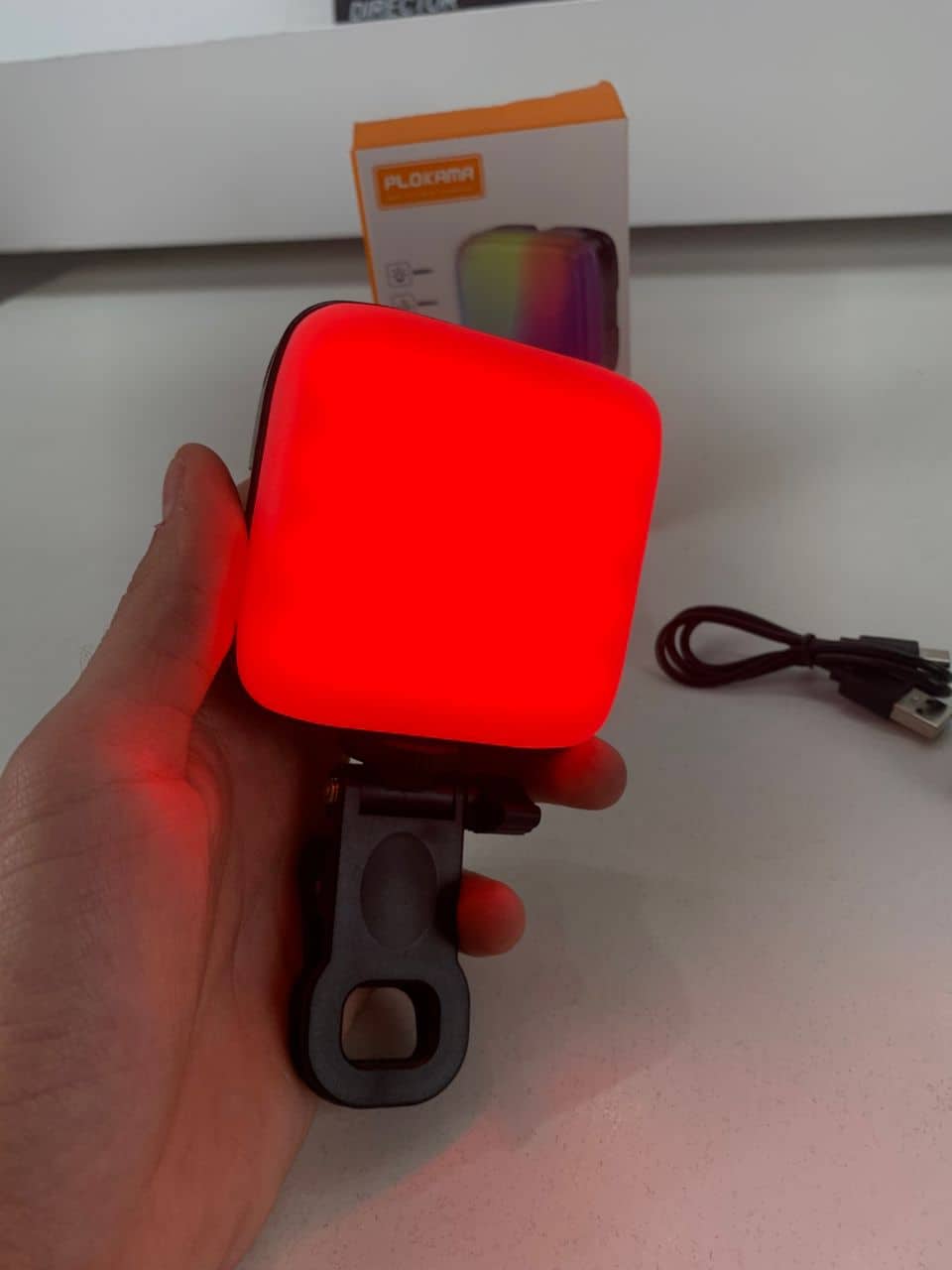 Lampe Selfie RGB Fil Light 3000-9900K U80PRO – مصباح لصناع المحتوى - Électronique - صورة 12