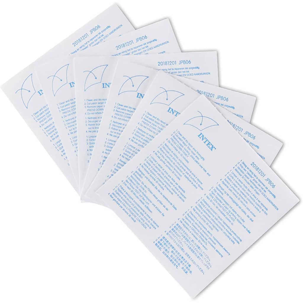 Intex Kit de Réparation de Vinyle Plastique Humide 6Pcs – طقم لإصلاح المنتجات القابلة للنفخ - Divers - صورة 3