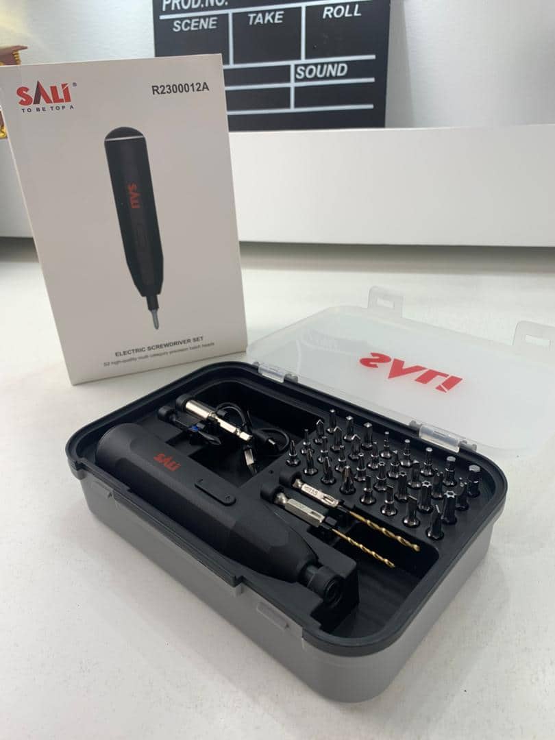 Tournevis Électrique Sans Fil SALI 39 en 1 Batterie Lithium 1200mAh – مفك براغي كهربائي - Outillage et Bricolage - صورة 7