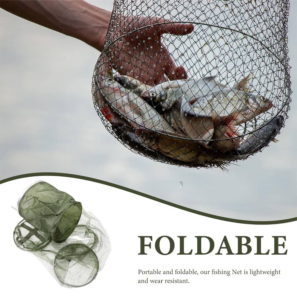 Filet de Pêche Pliable en Maille Facile à Ranger – شبكة صيد الأسماك - Outillage et Bricolage - صورة 6