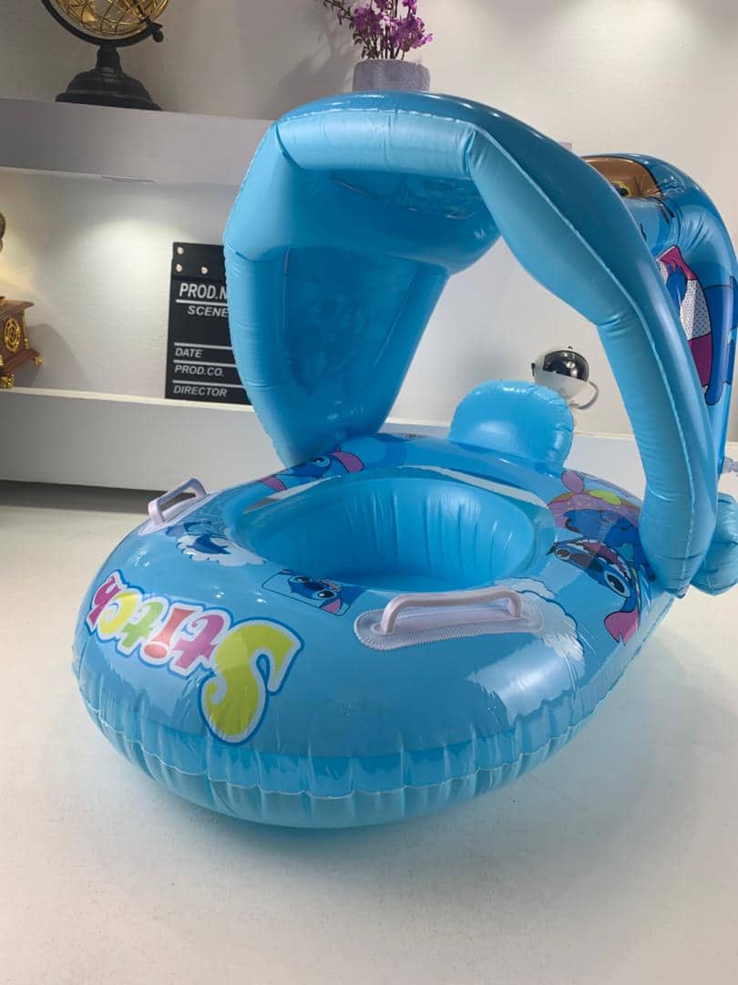 Bouée de natation gonflable pour bébé avec toit – عوامة أطفال مع مظلة - Vacance & Loisir - صورة 7