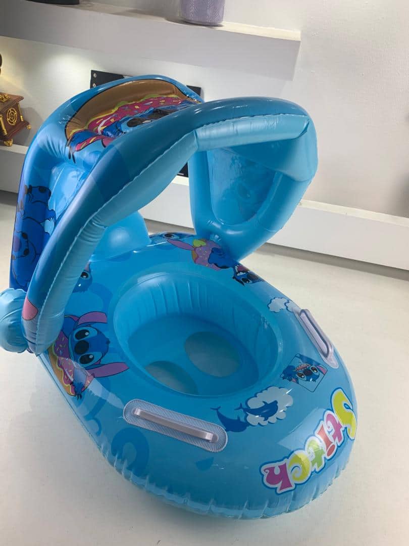 Bouée de natation gonflable pour bébé avec toit – عوامة أطفال مع مظلة - Vacance & Loisir - صورة 8