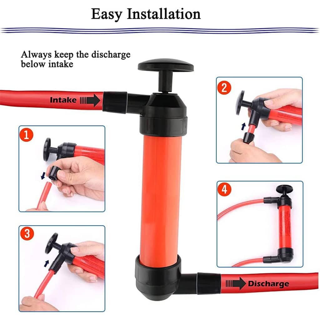 Kit Pompe d’extraction d’huile Manuel Multifonctionnelle – مضخة زيوت يدوية - Outillage et Bricolage - صورة 6