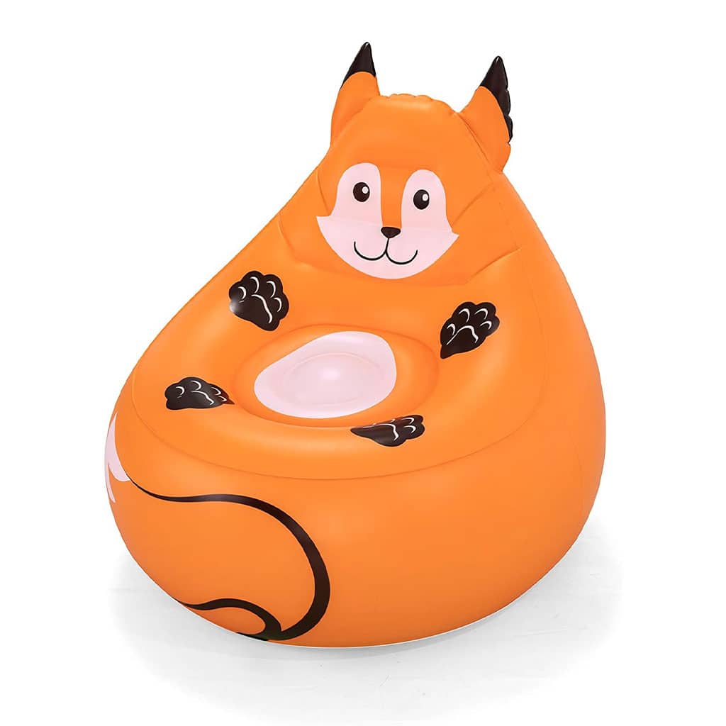 Fauteuil Gonflable Cozy Critters 72 x 72 x 64 cm Bestway 75116 – أريكة قابلة للنفخ - Vacance & Loisir - صورة 4