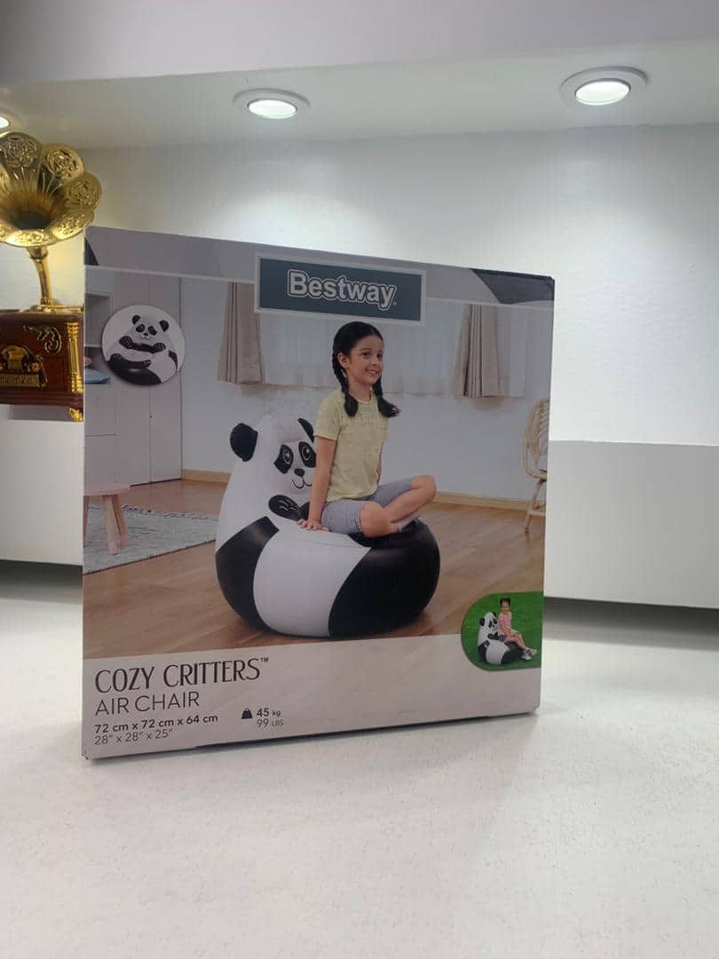 Fauteuil Gonflable Cozy Critters 72 x 72 x 64 cm Bestway 75116 – أريكة قابلة للنفخ - Vacance & Loisir - صورة 9