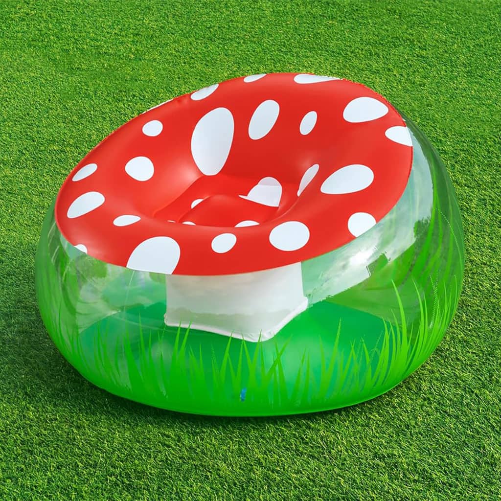 Fauteuil Gonflable Géant Champignon 112x112x66 cm Bestway 75123 – أريكة قابلة للنفخ - Vacance & Loisir - صورة 3