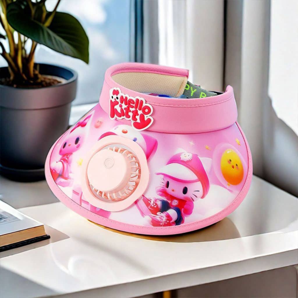 Chapeau d’été pour Enfants avec Ventilateur – قبعة واقية من الشمس مع مروحة - Vacance & Loisir - صورة 3