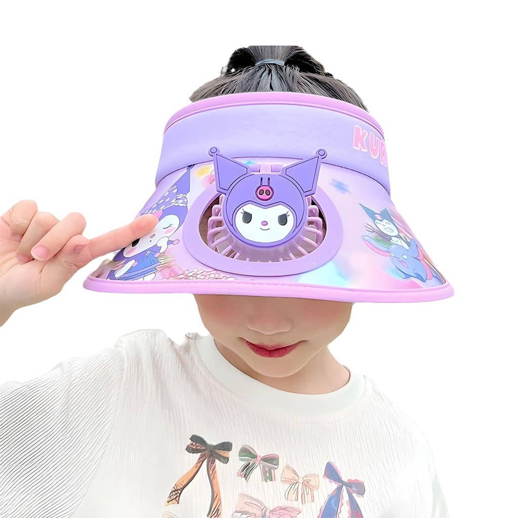 Chapeau d’été pour Enfants avec Ventilateur – قبعة واقية من الشمس مع مروحة - Vacance & Loisir - صورة 4
