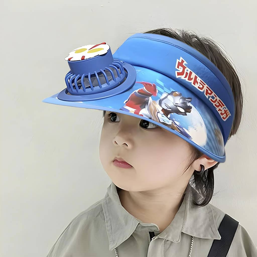 Chapeau d’été pour Enfants avec Ventilateur – قبعة واقية من الشمس مع مروحة - Vacance & Loisir - صورة 5