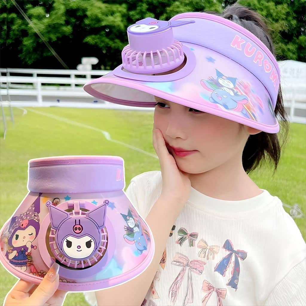 Chapeau d’été pour Enfants avec Ventilateur – قبعة واقية من الشمس مع مروحة - Vacance & Loisir - صورة 6