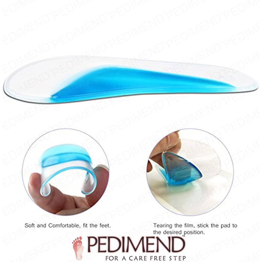 Semelle de massage en Gel pour correction des Pieds Plats – فرشة حذاء من السيليكون - Soins et Beauté - صورة 5