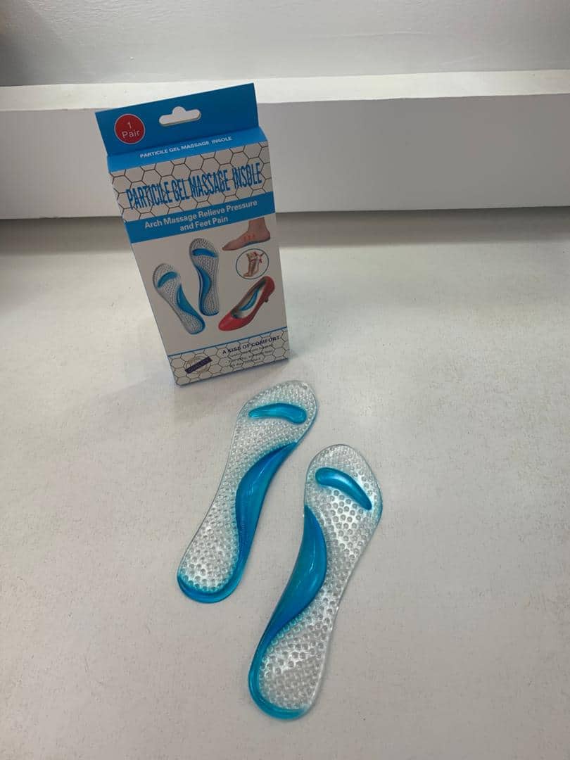 Semelle de massage en Gel pour correction des Pieds Plats – فرشة حذاء من السيليكون - Soins et Beauté - صورة 8