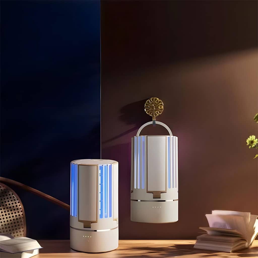 Lampe Anti-Moustique Rechargeable 2 en 1 – مصباح عالي سطوع وصاعق ناموس - Électronique - صورة 6