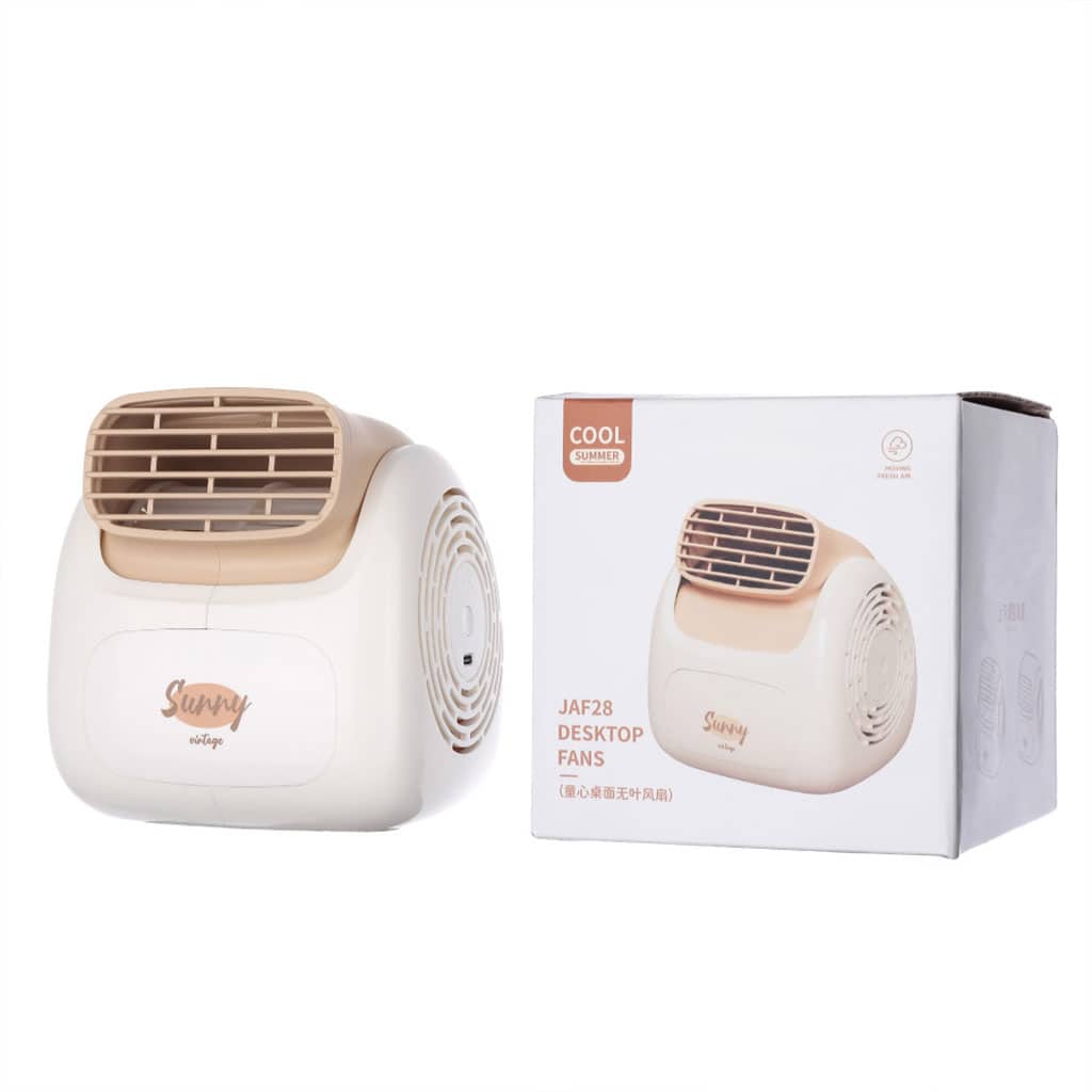Sunny Climatiseur Portable Rechargeable Design Vintage – مبرد مكتب محمول - Électronique - صورة 6