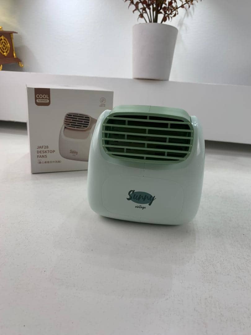 Sunny Climatiseur Portable Rechargeable Design Vintage – مبرد مكتب محمول - Électronique - صورة 8