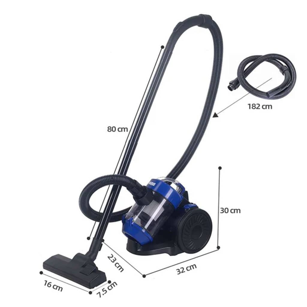 KitchenLab Aspirateur Sans Sac 4en1 Multi-Cyclonique 1400W – مكنسة كهربائية - Electroménager - صورة 3
