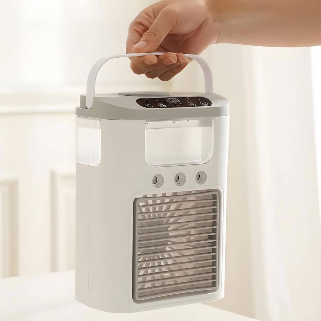 Climatiseur Portable et Refroidisseur d’air brumisateur – مبرد محمول ومعطر جو 2في1 - Électronique - صورة 2