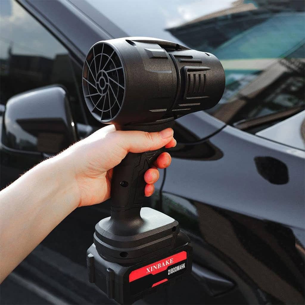 Souffleur à Jet Turbo Portable avec Batterie Lithium 24V- نافخ هواء جد قوي - Accessoires Auto/Moto - صورة 2