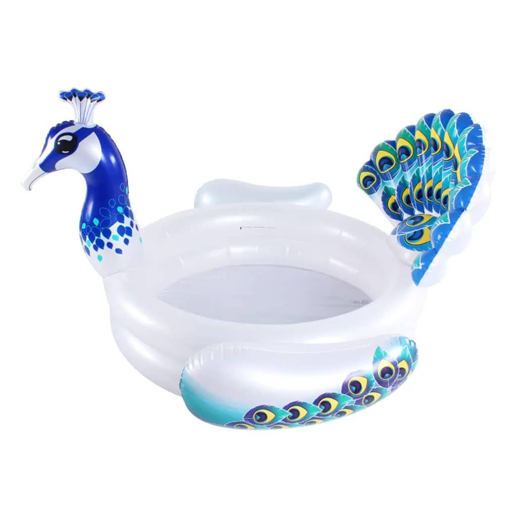 Bouée de piscine Design Paon 3D pour Enfants – حوض سباحة على شكل طائر - Vacance & Loisir - صورة 3