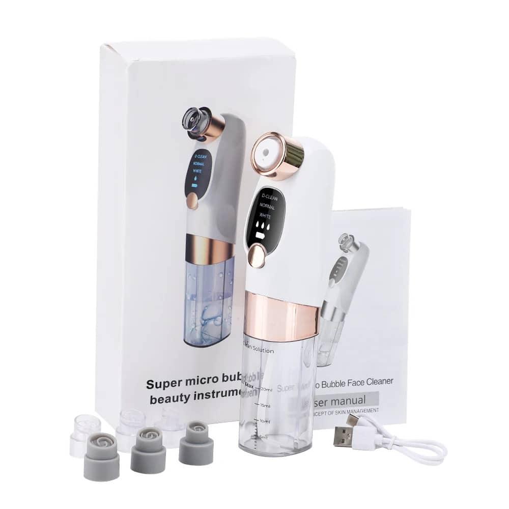Aspirateur de Point Noirs avec 6 têtes d’aspiration et 3 modes – جهاز إزالة الرؤوس السوداء - Soins et Beauté - صورة 2