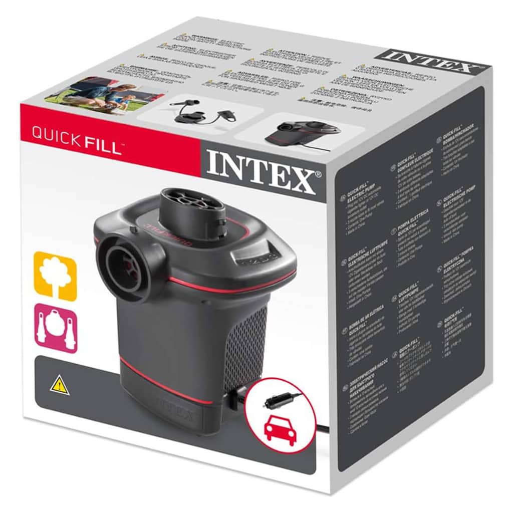 Pompe à air électrique à remplissage rapide Intex 12 V – مضخة هواء - Camping et Randonnée - صورة 6